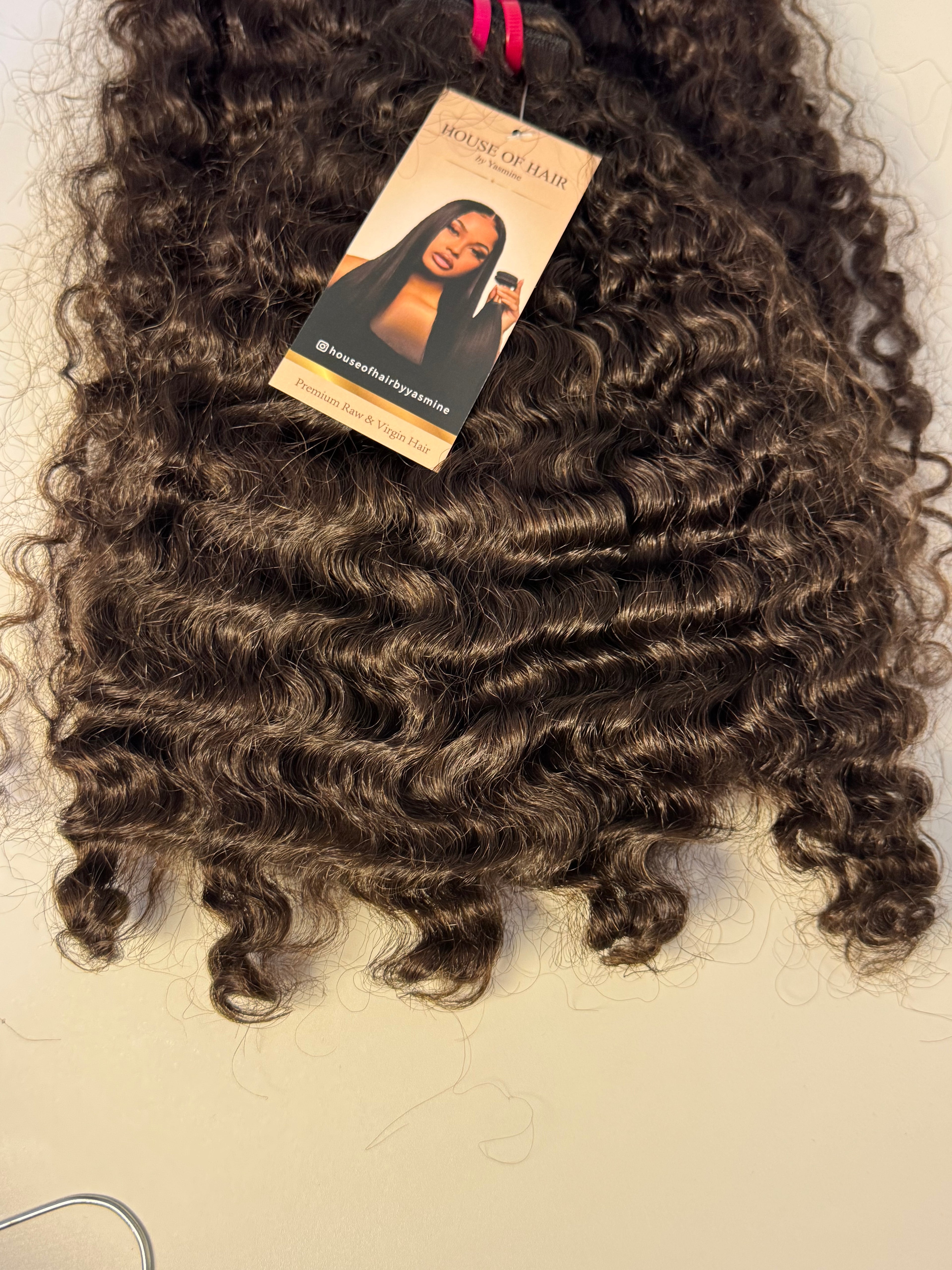 Raw Burmese curly–