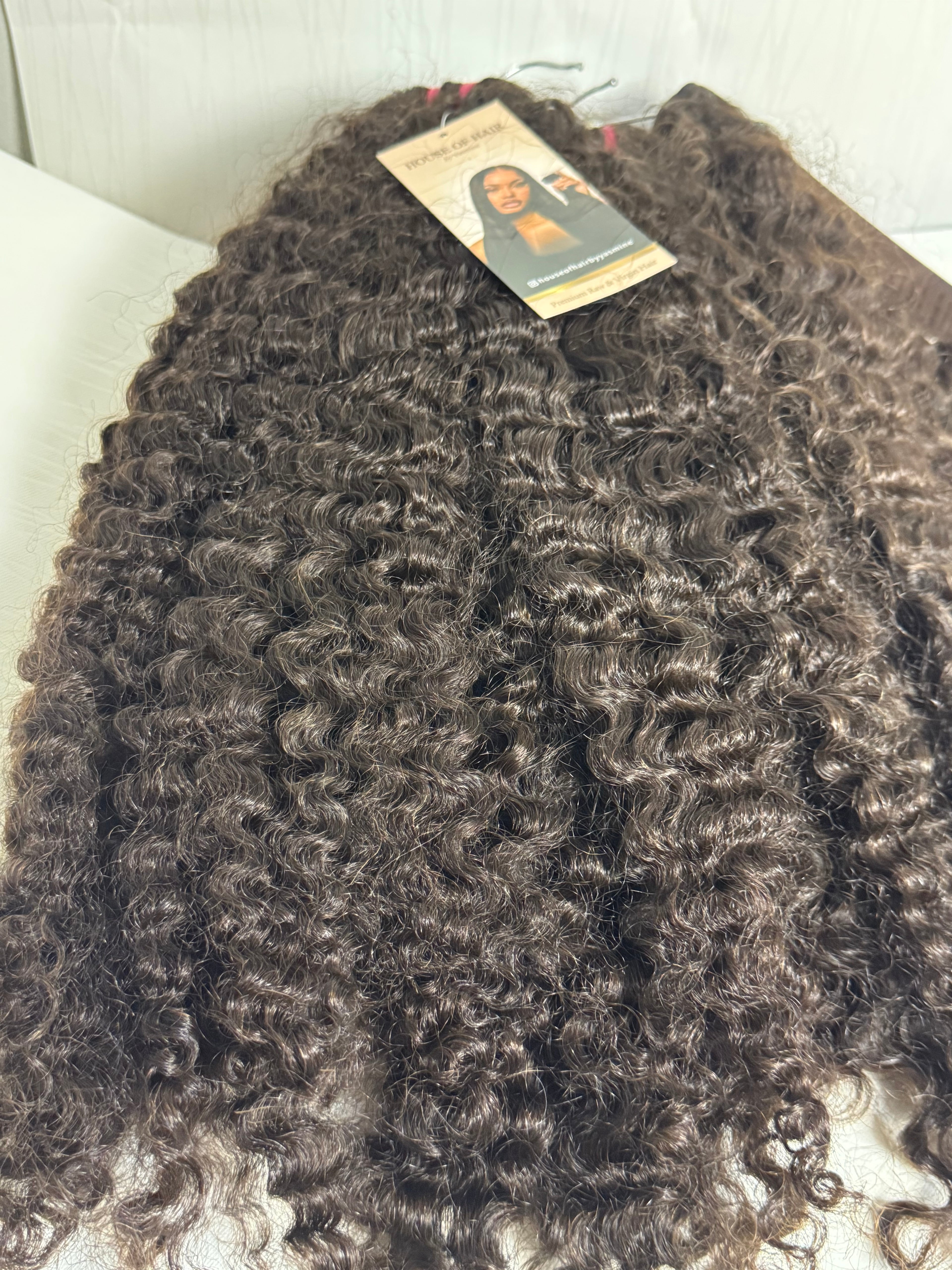 Raw Burmese curly–